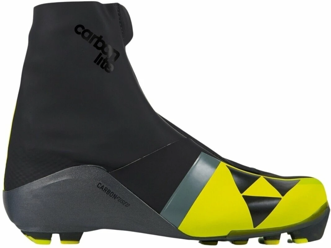 Fischer Carbonlite Classic Boots Black/Yellow 8 1 Fischer Carbonlite Classic Boots Black/Yellow 8