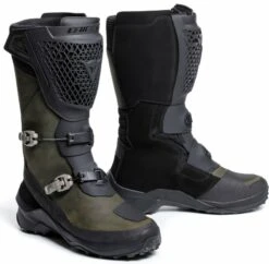 Dainese Seeker Gore-Tex® Boots Black/Army Green 44 Motorcycle Boots -FOOTW Shop main 1f0e1a9b