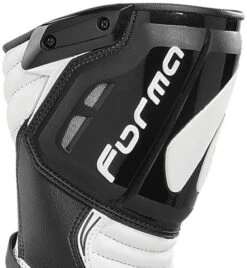 Forma Boots Freccia Black/White 42 Motorcycle Boots -FOOTW Shop main 283ae638
