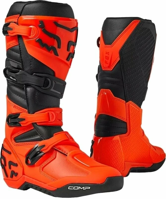 FOX Comp Boots Fluo Orange 44,5 Motorcycle Boots 1 FOX Comp Boots Fluo Orange 44,5 Motorcycle Boots