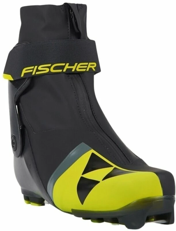 Fischer Carbonlite Skate Boots Black/Yellow 8,5 2 Fischer Carbonlite Skate Boots Black/Yellow 8,5 - Image 2