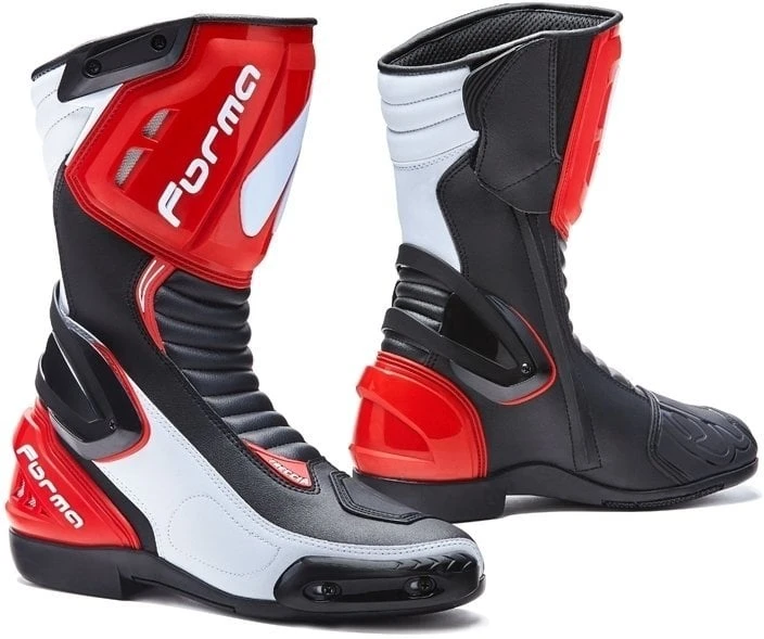Forma Boots Freccia Black/White/Red 45 Motorcycle Boots 1 Forma Boots Freccia Black/White/Red 45 Motorcycle Boots