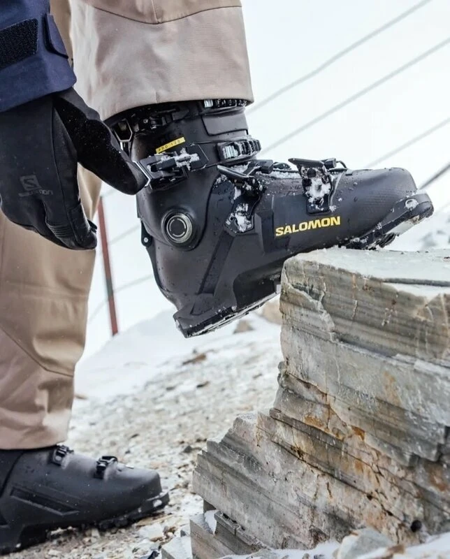 Salomon S/Pro Alpha 90 W Black/Pink Gold Metallic/Silver 26/26,5 Alpine Ski Boots 6 Salomon S/Pro Alpha 90 W Black/Pink Gold Metallic/Silver 26/26,5 Alpine Ski Boots - Image 6