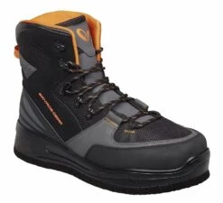 FOOTW Shop 31 Savage Gear Fishing Boots SG8 Wading Boot Felt Grey/Black 43