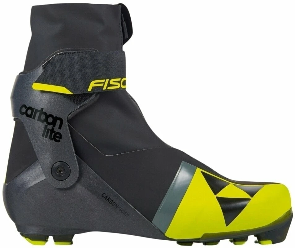 Fischer Carbonlite Skate Boots Black/Yellow 8,5 1 Fischer Carbonlite Skate Boots Black/Yellow 8,5