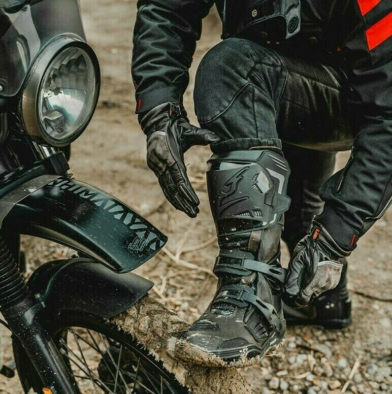 Falco 415 Avantour 2 Black 45 Motorcycle Boots 2 Falco 415 Avantour 2 Black 45 Motorcycle Boots - Image 2