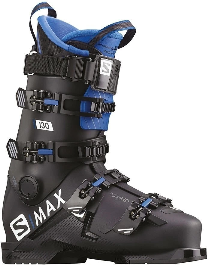 Salomon S/MAX Black/Race Blue 26/26,5 Alpine Ski Boots 1 Salomon S/MAX Black/Race Blue 26/26,5 Alpine Ski Boots
