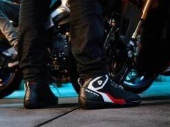 Rev'it! G-Force H2O Black/Neon Yellow 44 Motorcycle Boots -FOOTW Shop main 80f82aa3