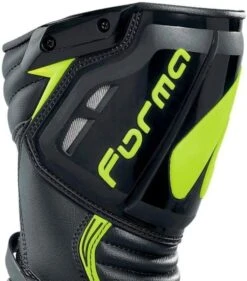 Forma Boots Freccia Black/Yellow Fluo 43 Motorcycle Boots -FOOTW Shop main 82cd7ff5