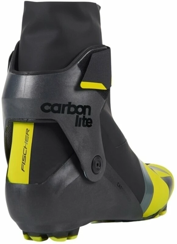 Fischer Carbonlite Skate Boots Black/Yellow 8,5 4 Fischer Carbonlite Skate Boots Black/Yellow 8,5 - Image 4