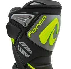 Forma Boots Ice Pro Black/Grey/Yellow Fluo 43 Motorcycle Boots -FOOTW Shop main b6e2507e
