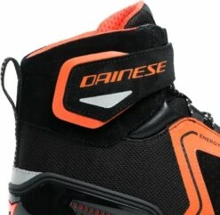 Dainese Energyca Air Black/Fluo Red 40 Motorcycle Boots -FOOTW Shop main e18dbe51