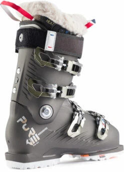 Rossignol Pure Pro Heat GW Metal Gold Grey 25,5 Alpine Ski Boots -FOOTW Shop main f4972b9d