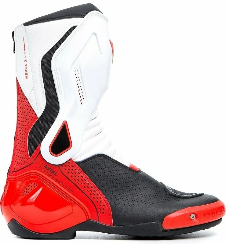 Dainese Nexus 2 Air Black/White/Lava Red 42 Motorcycle Boots 2 Dainese Nexus 2 Air Black/White/Lava Red 42 Motorcycle Boots - Image 2