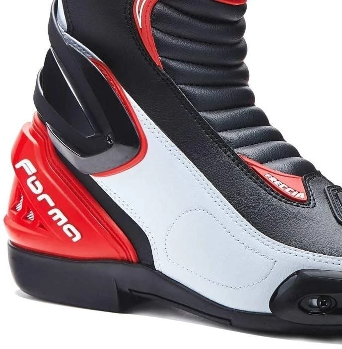 Forma Boots Freccia Black/White/Red 45 Motorcycle Boots 2 Forma Boots Freccia Black/White/Red 45 Motorcycle Boots - Image 2
